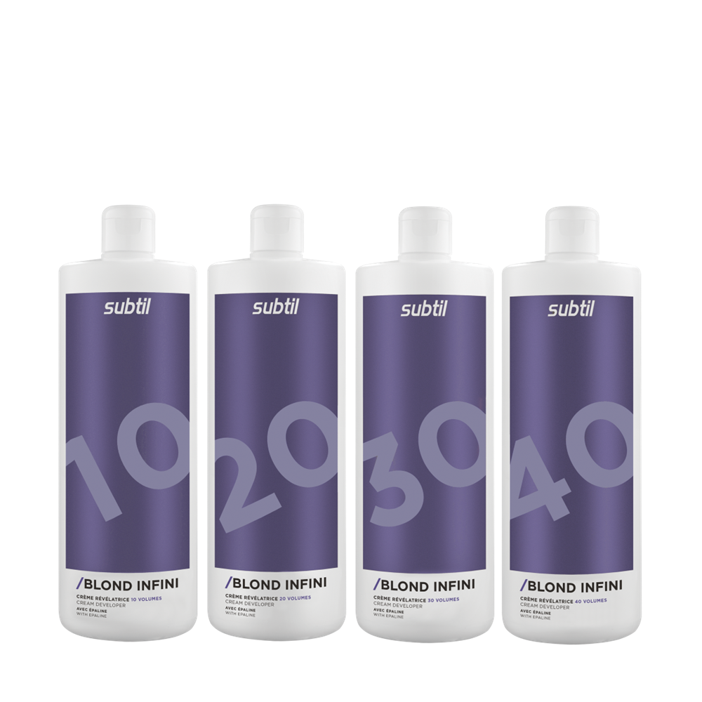 Blond cream developer